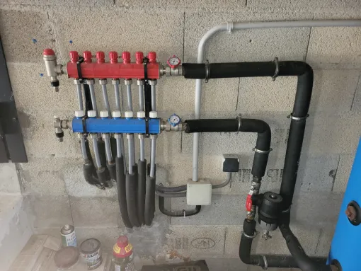 Raccordement collecteur sur anciennes couronnes cuivre